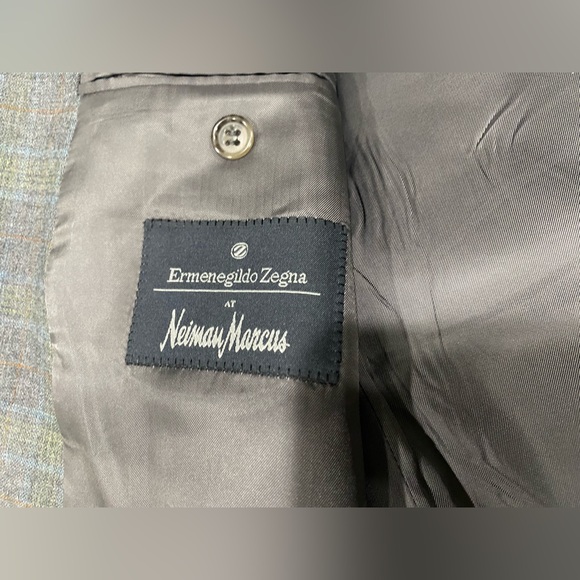 Ermenegildo Zegna Neiman Marcus Mens 100% Wool Blazer Jacket Read - Picture 4 of 11